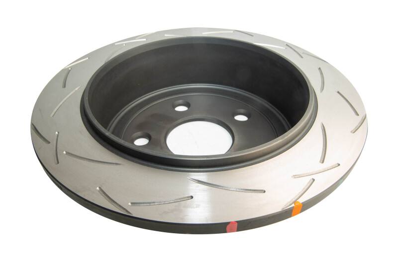 DBA 07-09 Jeep Wrangler JK/12+ Grand Cherokee exc SRT-8 (350mm Dia) Rear Slotted 4000 Series Rotor DBA42537S image 2