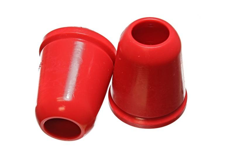 Energy Suspension Rear Bump Stop Set - Red 2.9103r