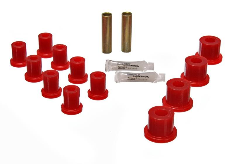 Energy Suspension Jeep Spring Bushing Set - Red 2.2116r image 2