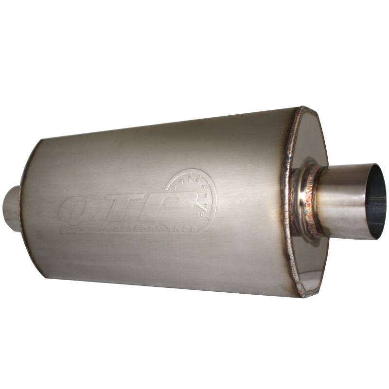 QTP 3.5in Weld-On 304SS AR3 Muffler 12350 image 4