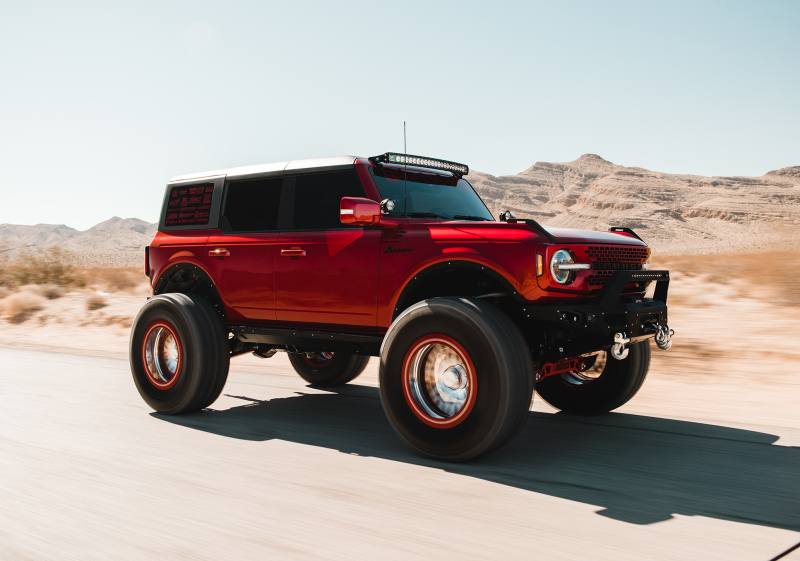Belltech 2021+ Ford Bronco 4WD (w/o Sasquatch PKG) Forged Control Arm Kit 252003 image 2