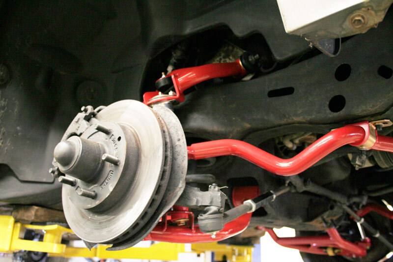 UMI Performance 78-88 GM G-Body Solid Front & Rear Sway Bar Kit 303534-r image 4