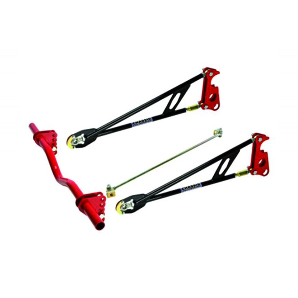 CHASSIS ENGINEERING Ladder Bar Suspension Kit w/Round X-Member c/e3627
