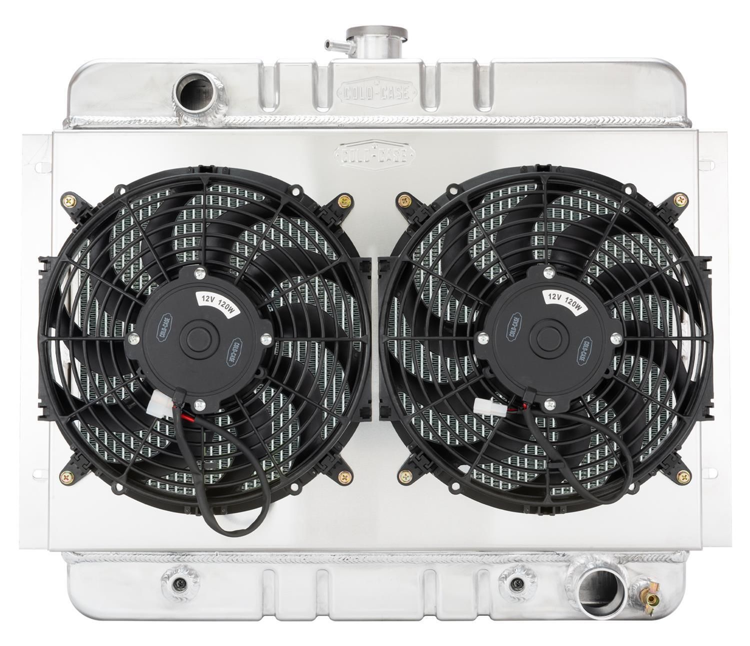Cold-Case Radiators 62-67 Nova AT 16in Aluminum Radiator chn540ask
