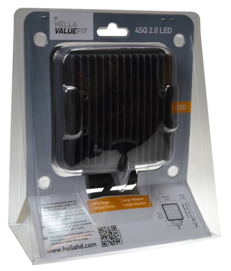 Hella ValueFit Work Light 4SQ 2.0 LED MV LR LT 357106012 image 10