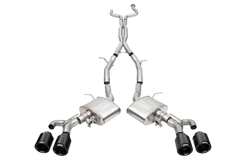 CORSA Performance 24- CT4-V Blackwing Cat Back Exhaust 21317cfblk