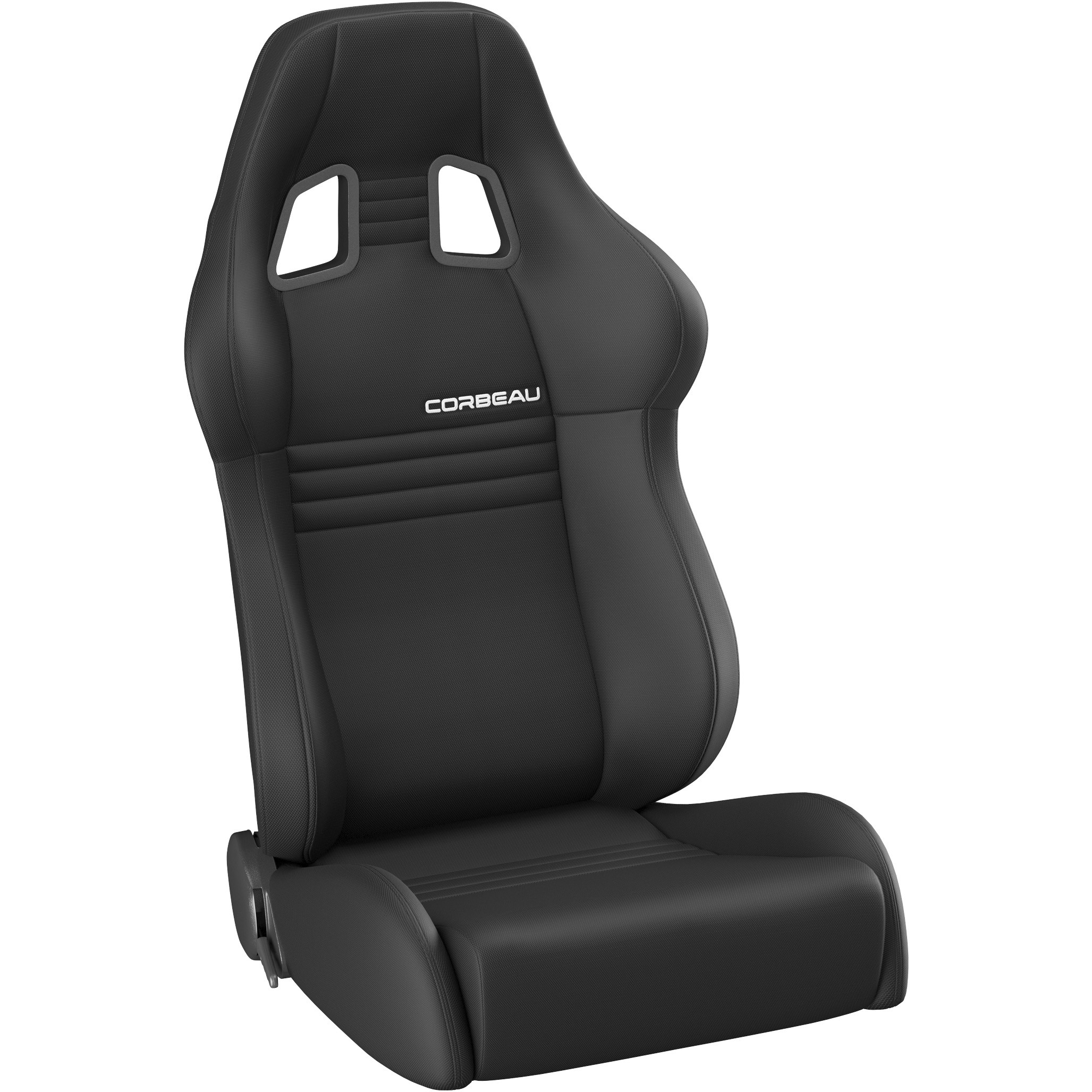 Corbeau A4 Seats with Black Cloth Wide 60091wpr