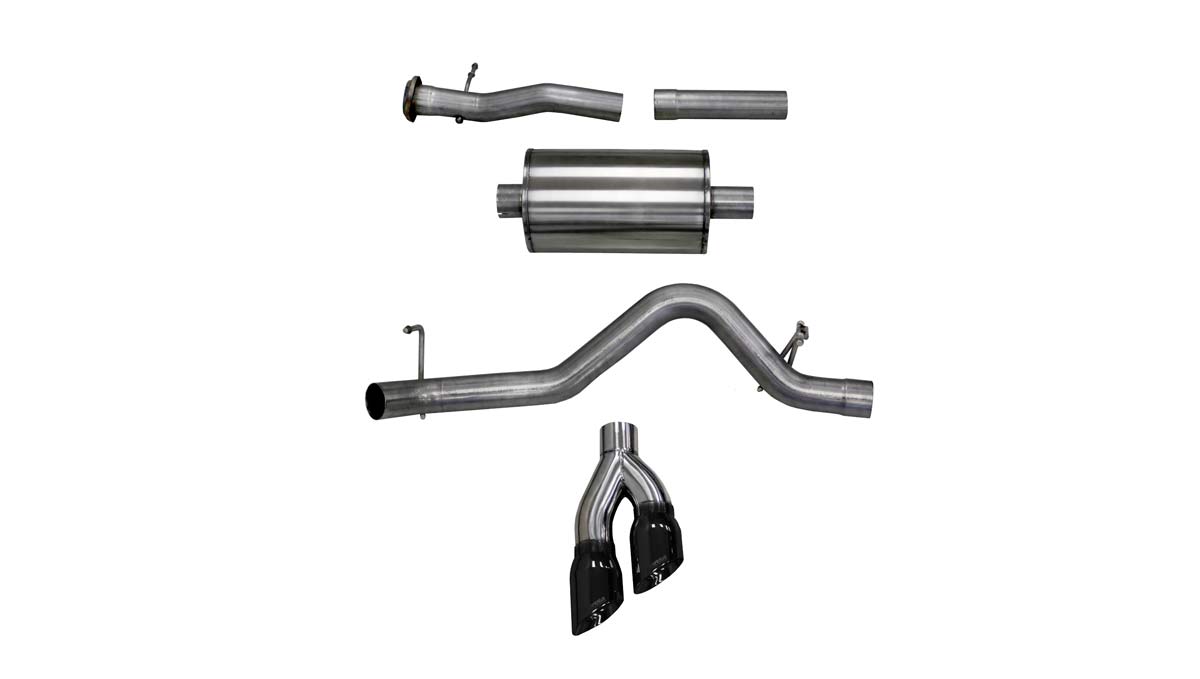 CORSA Performance 14744BLK Corsa Exhaust Colorado 3.6L Sport 3" Cat