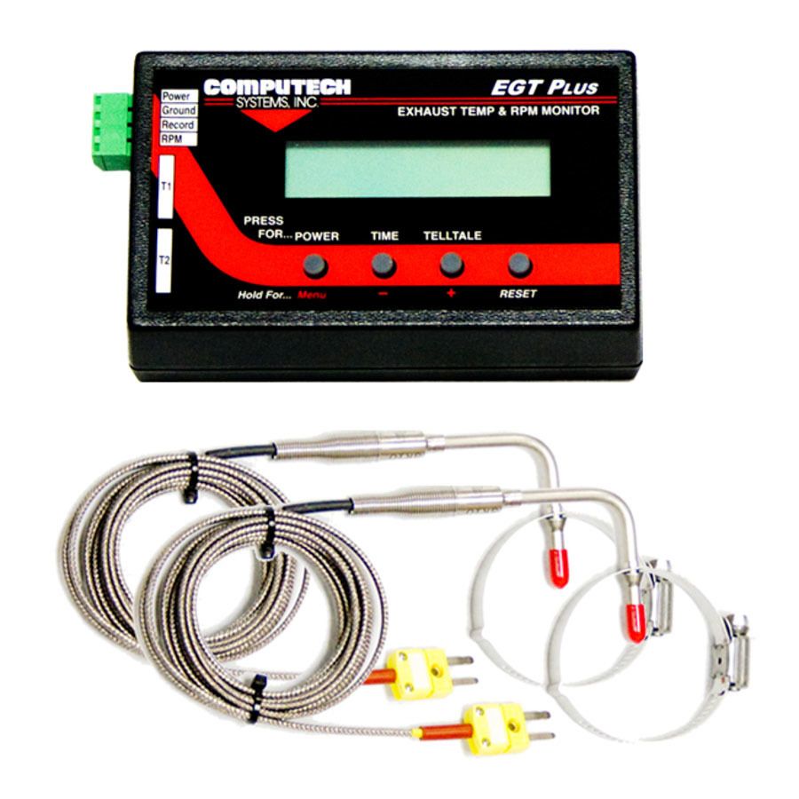 COMPUTECH SYSTEMS EGT Plus Race System Kit - Clamp-On Version 4105-2