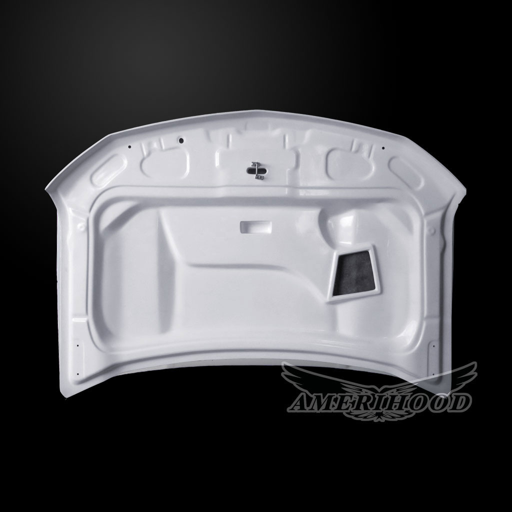 Amerihood Chevrolet Silverado 1500 Type-RS Style Functional Ram Air Hood CS19AHRSSFHW image 5