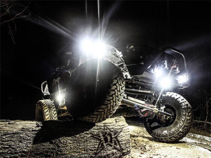 Rigid Industries Rock Light Kit- Red (6 lights) 400263 image 5