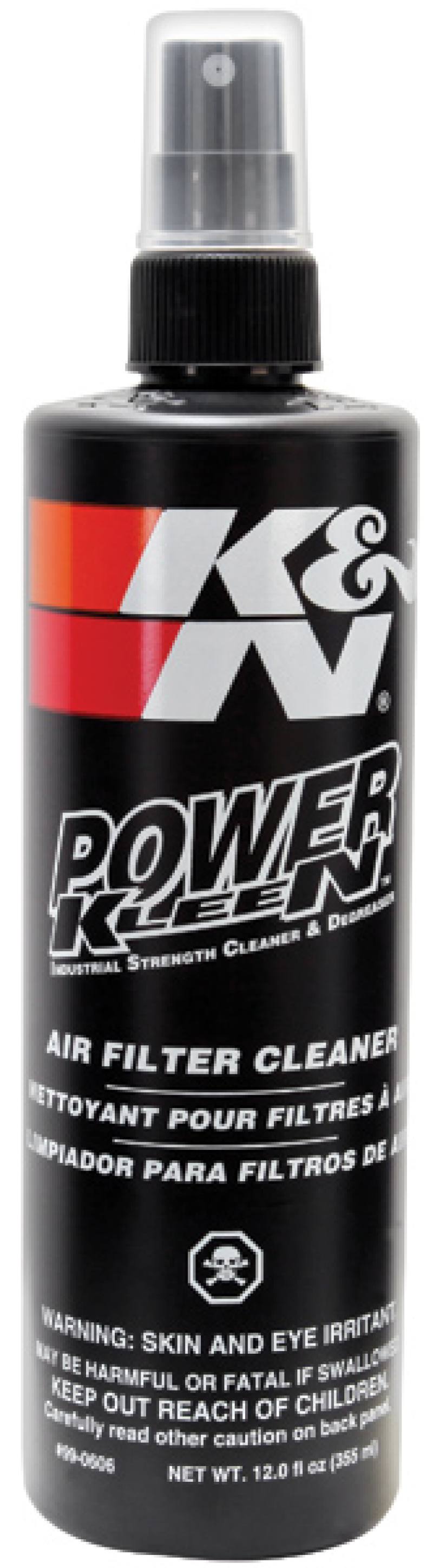 K&N Air Filter Cleaner 12oz Pump Spray 990606