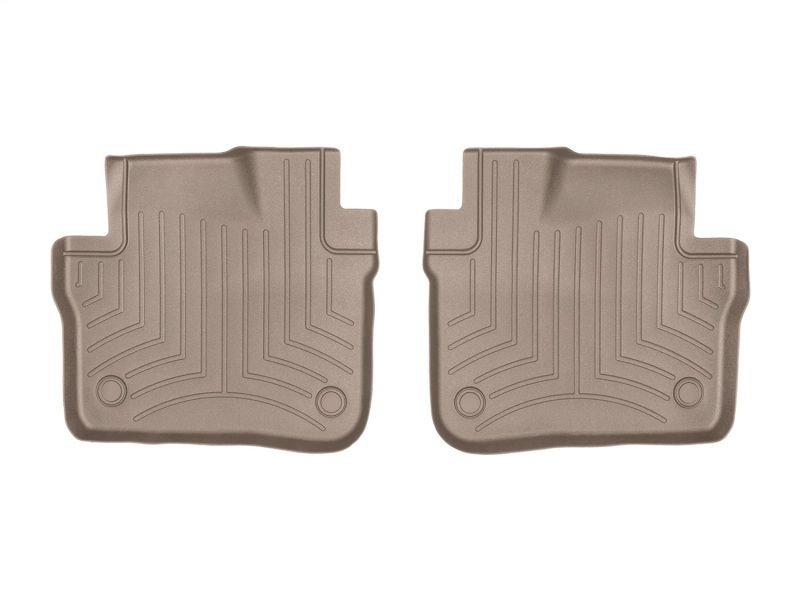 WeatherTech 2016+ Cadillac CT6 Rear FloorLiner - Tan 459542