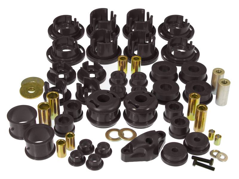 Prothane 08-10 Subaru WRX Total Kit - Black 16-2002-BL