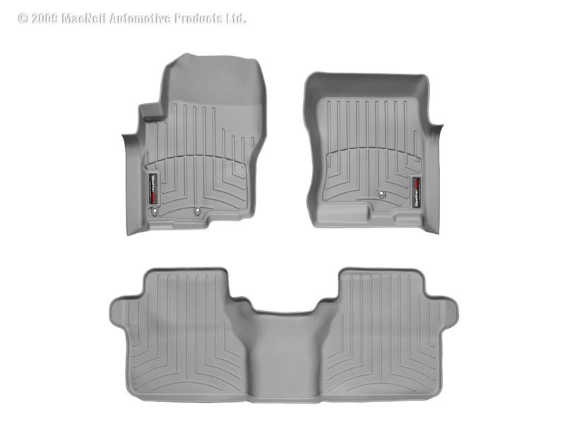 WeatherTech FloorLiner - Rear - Grey 461761460473