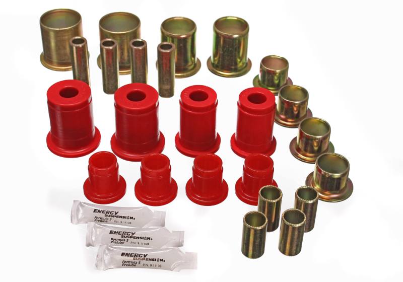 Energy Suspension Universal Red Control Arm Bushing Set - Complete Set 3.3117r image 3