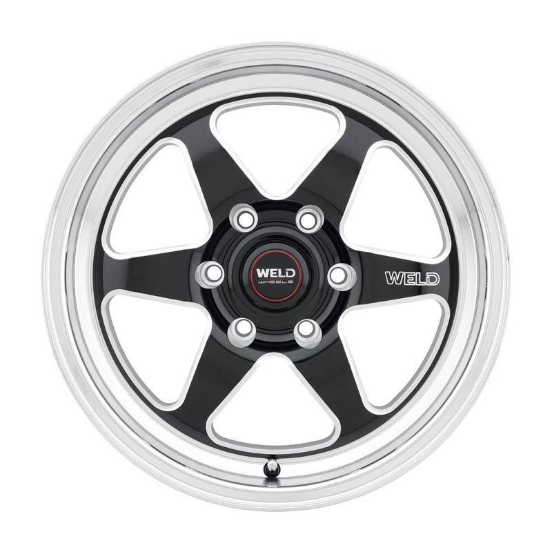 Weld S156 20x7 Ventura 6 Drag 6x135 ET13 BS4.50 Gloss BLK MIL DIA 87.1 s15607089p13 image 2