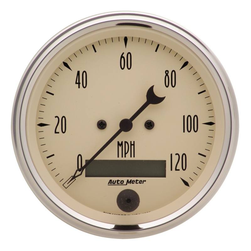 AutoMeter 3-3/8in A/B Street Rod Speedo 1880