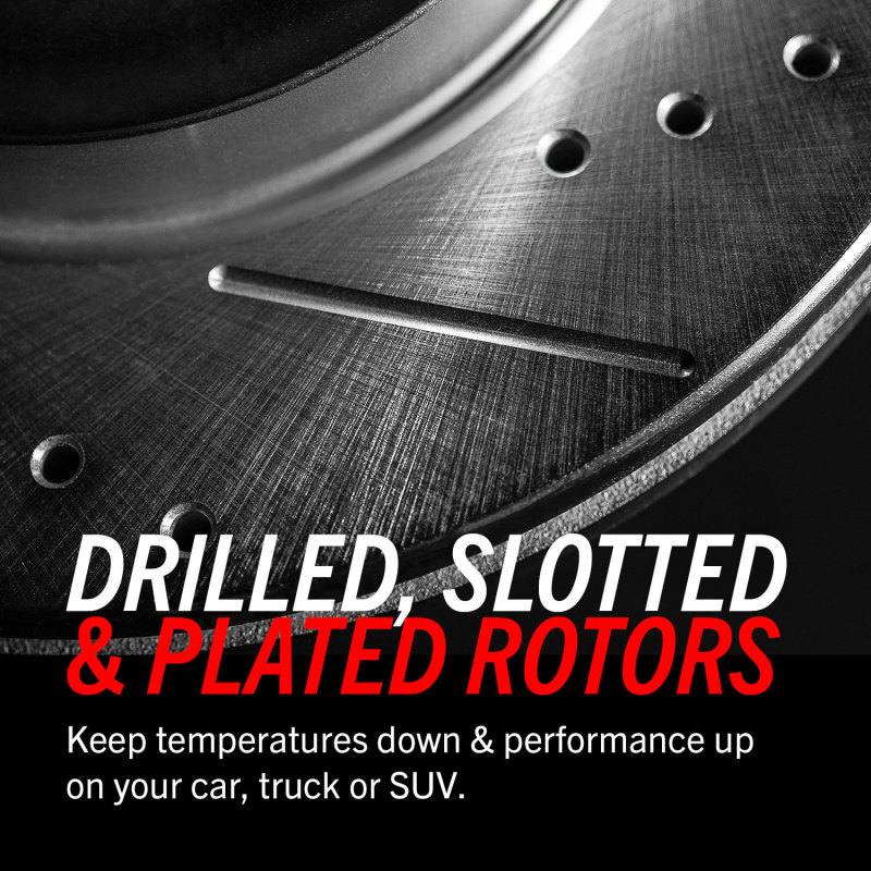 Power Stop 2018 Jaguar E-Pace Front Evolution Drilled & Slotted Rotors - Pair ebr1653xpr