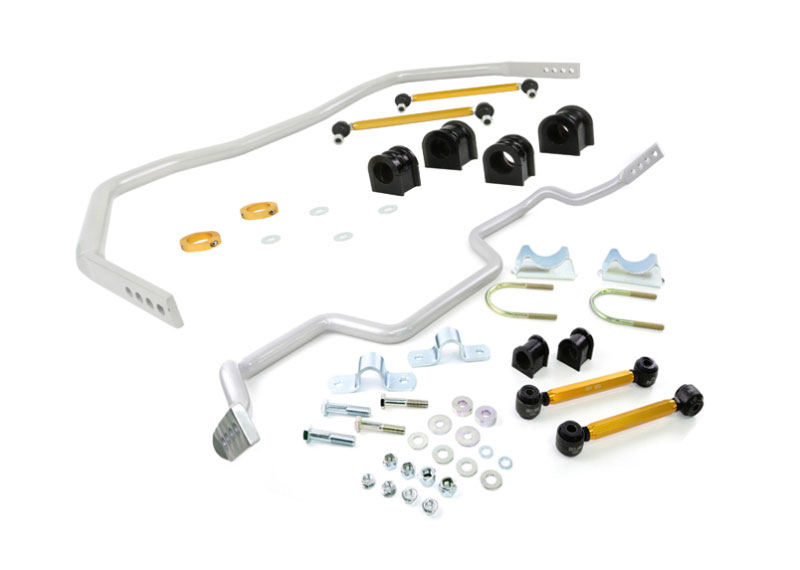 Whiteline 05-14 Ford Mustang (Incl. GT) Front & Rear Sway Bar Kit bfk005