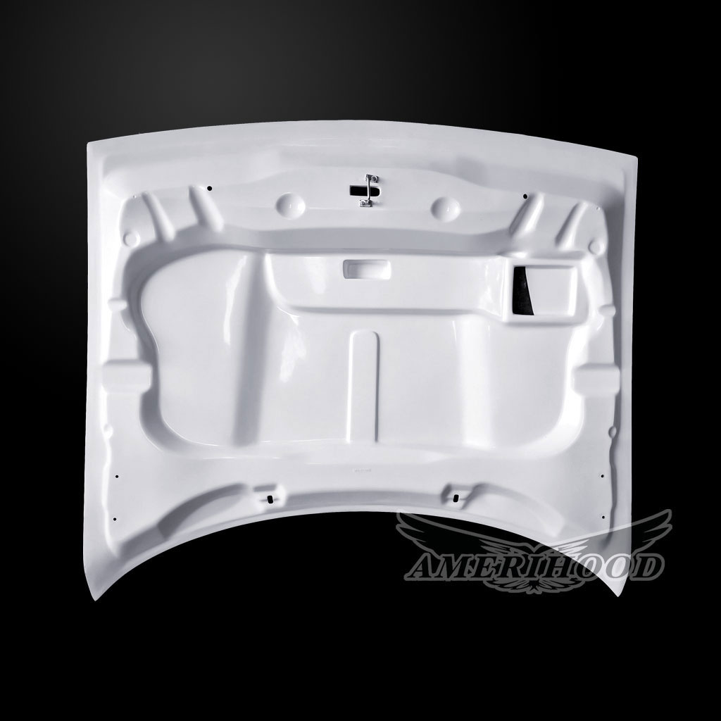 Amerihood Dodge Challenger Type SRT Style Functional Ram Air Hood DCG08AHSRTFHW image 5