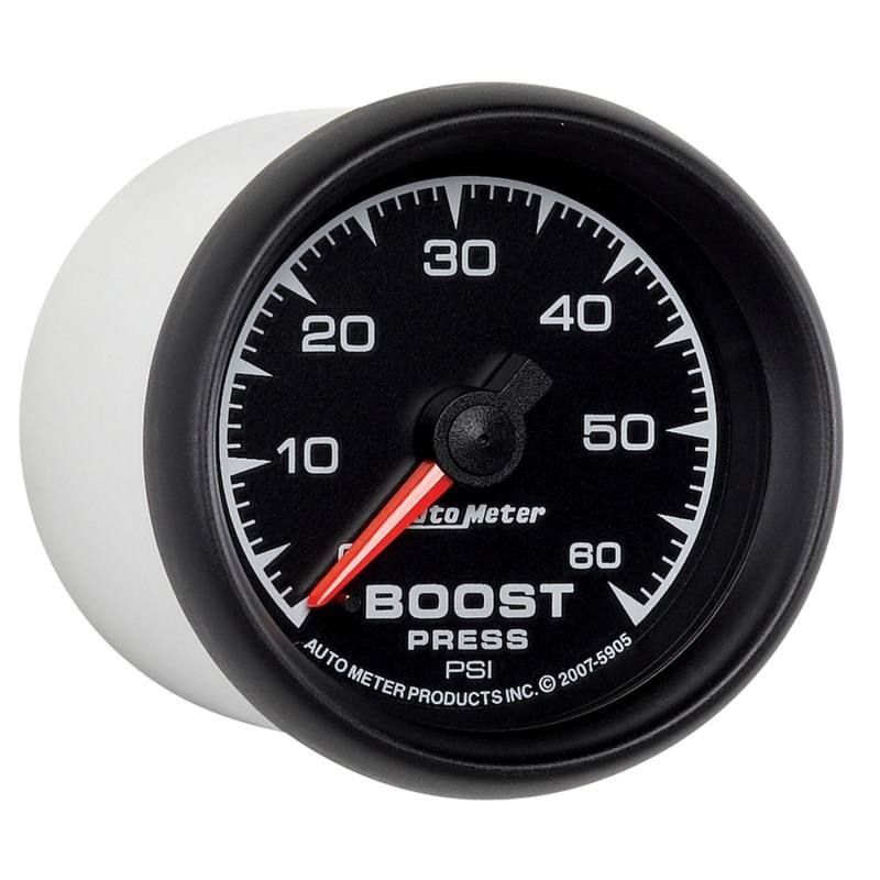 Autometer ES 52mm 0-60 PSI Mechanical Boost Gauge 5905 image 3