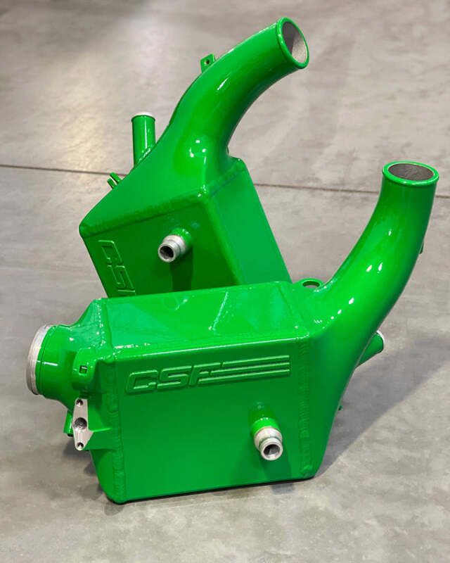 CSF 2025+ BMW G90 M5 / G99 M5 Touring Charge Air Cooler - Java Green 8351JG
