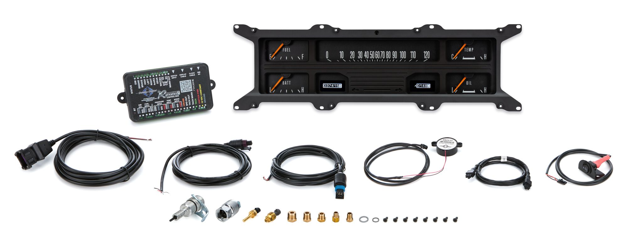DAKOTA DIGITAL 1967-72 Ford Pickup RTX Instrument System rtx67fpux