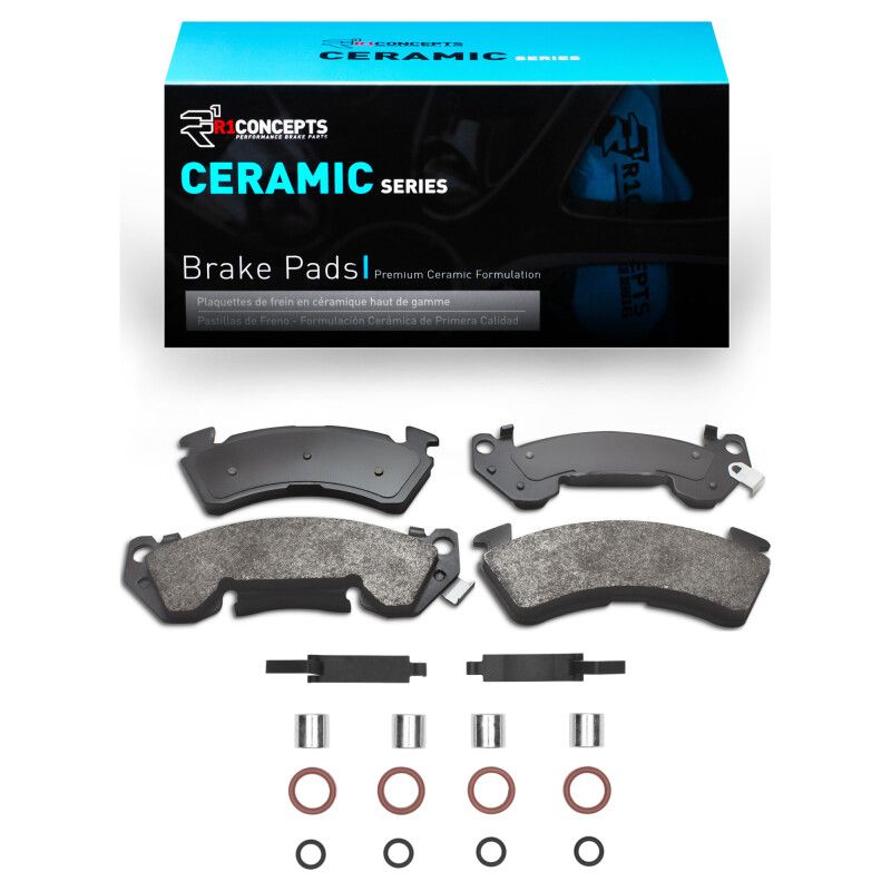 R1 90-96 Buick Roadmaster Front Ceramic Pads & Hardware Kit 2310-0614-01