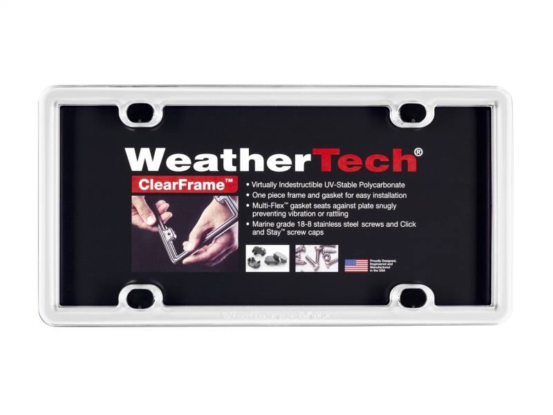 WeatherTech ClearFrame - White 8alpcf8 image 2