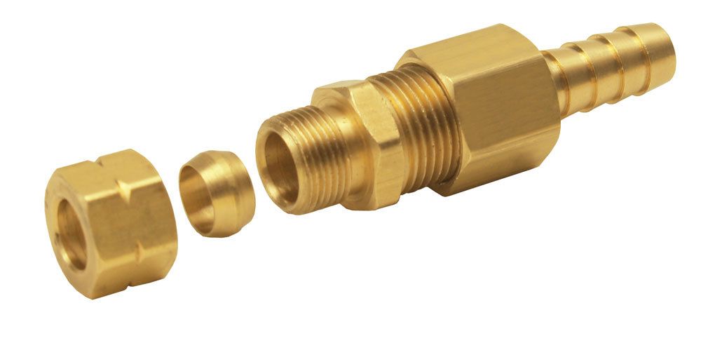 DERALE 3/8in Compression Fitting Kit 13032