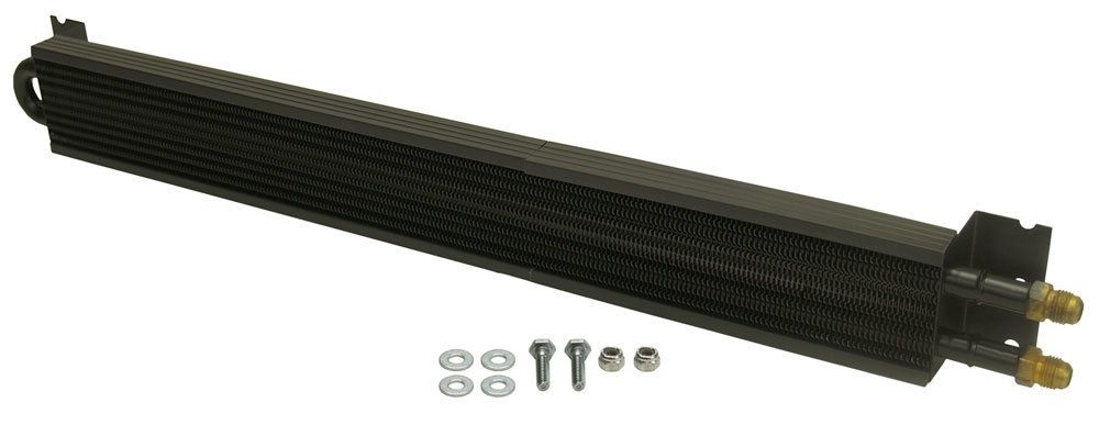 DERALE Frame Rail Cooler 24in Long an-6 Inlets 13225