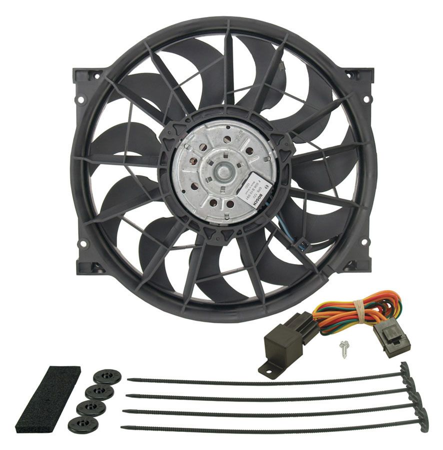 DERALE 12in High Output RAD Fan Single Pusher 16925