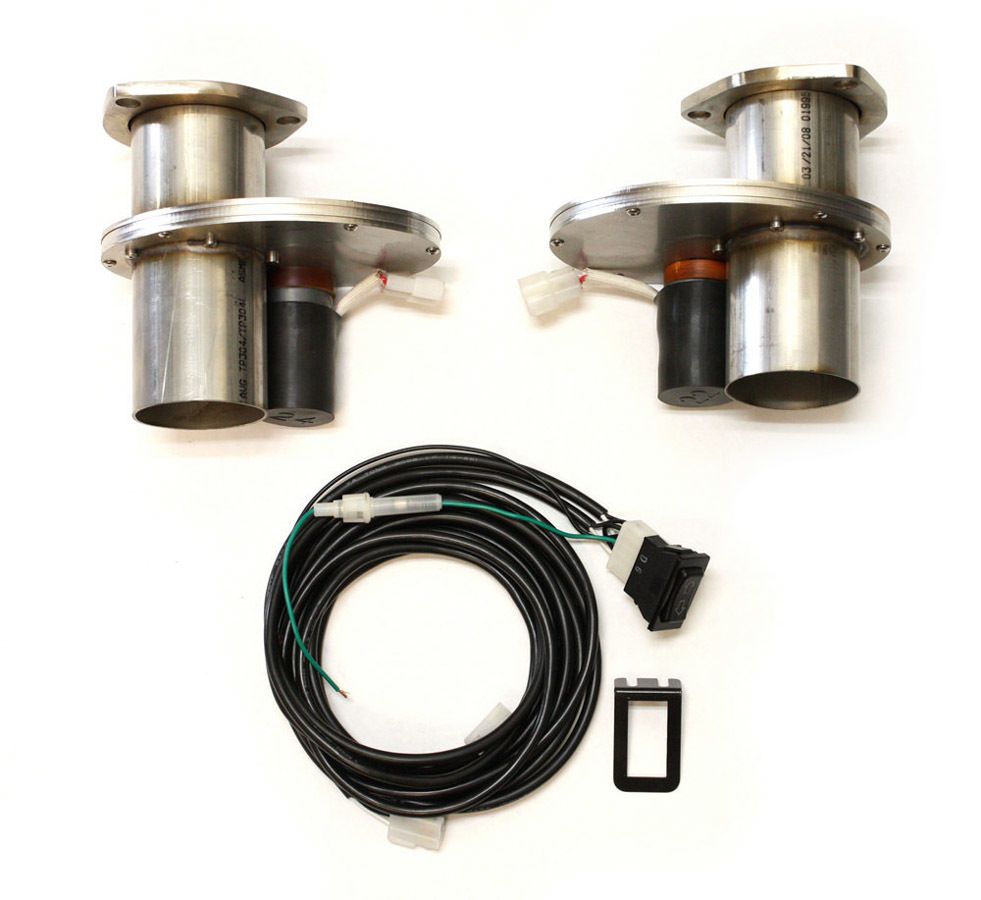 DOUGS HEADERS Electric Exhaust Cut-Outs - 3.00 (Pair) dec300a