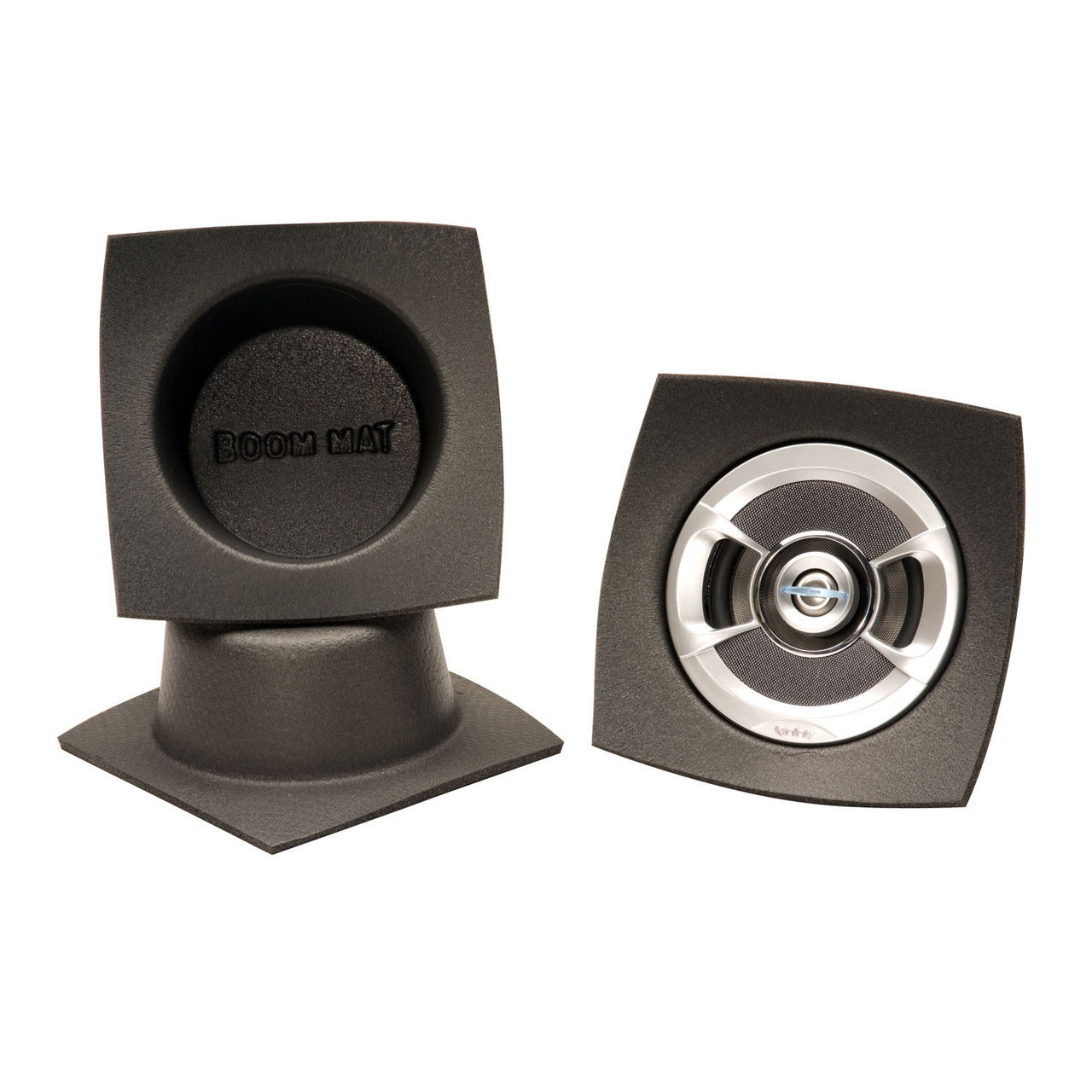 DEI Speaker Baffles 4in Round Slim Pair 50311