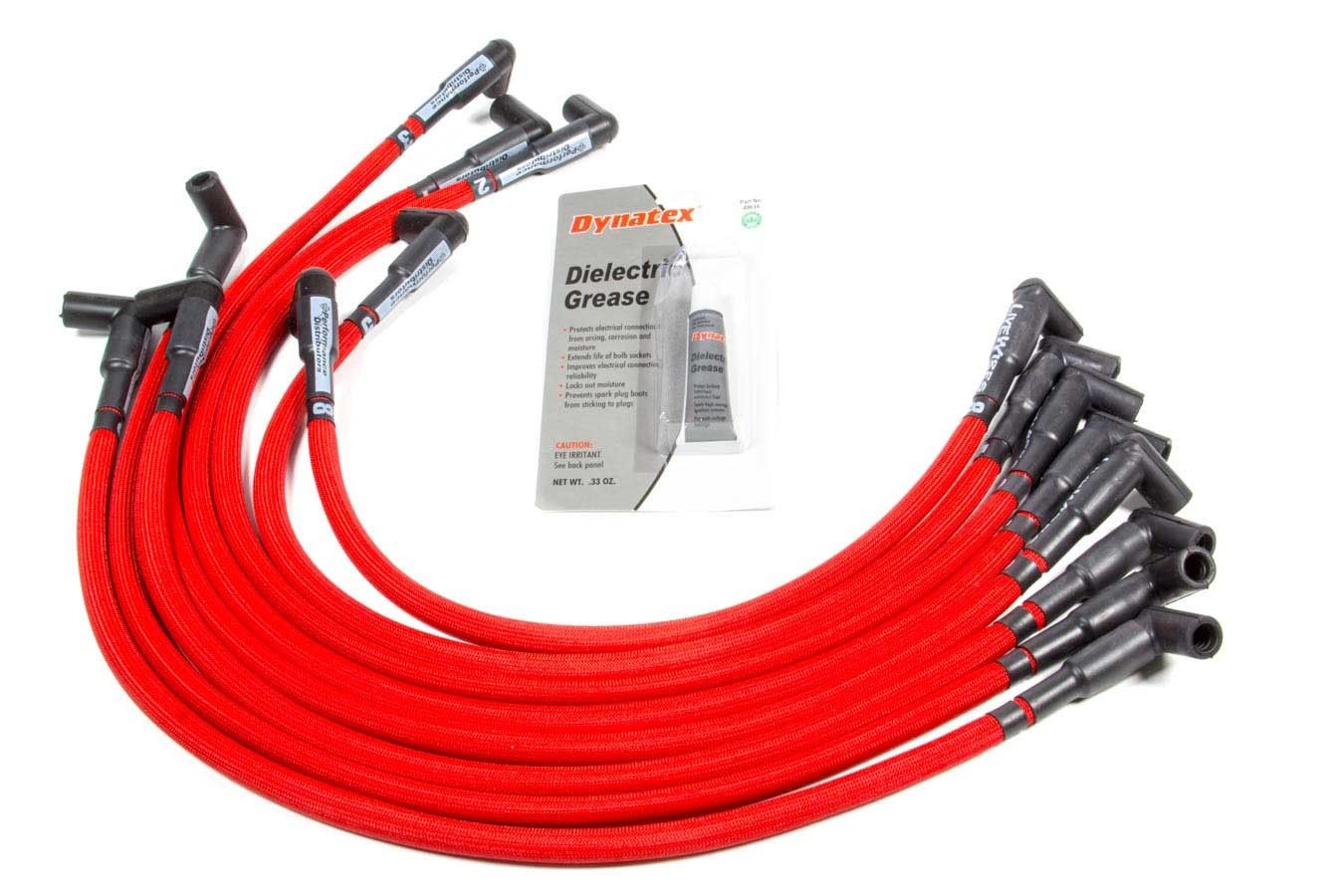 PERFORMANCE DISTRIBUTORS Live Wires SBC Over V/C HEI 90 Deg Boot c9053rd