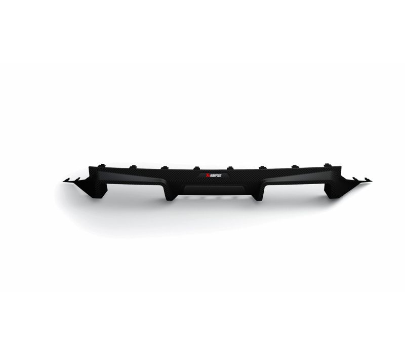 Akrapovic 2023 BMW M2 (G87) Rear Carbon Fiber Diffuser - Matte dibmca10m image 2