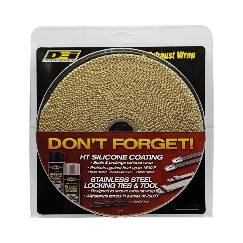 DEI Exhaust Wrap 2in x 50ft - Tan 10102 image 5