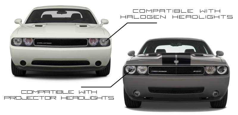 Oracle Dodge Challenger 08-14 Halo Kit - Dynamic - Dynamic 1317-332 image 3