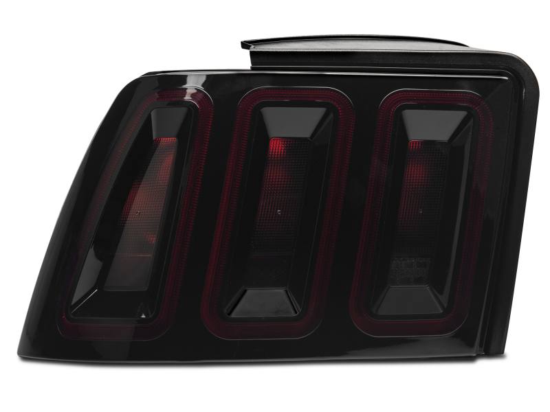 Raxiom 99-04 Ford Mustang Excluding 99-01 Cobra Icon LED Tail Lights- Black Housing (Smoked Lens) 100807 image 4