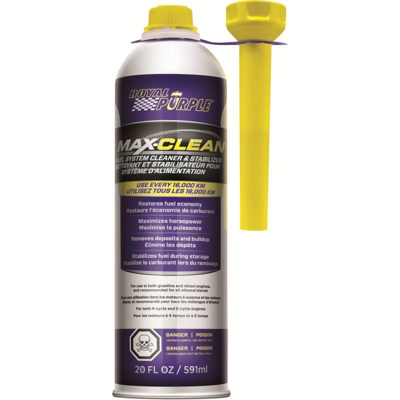 Royal Purple Max-Clean Fuel System Cleaner & Stabilizer (Canada) - 20oz 26722 image 2