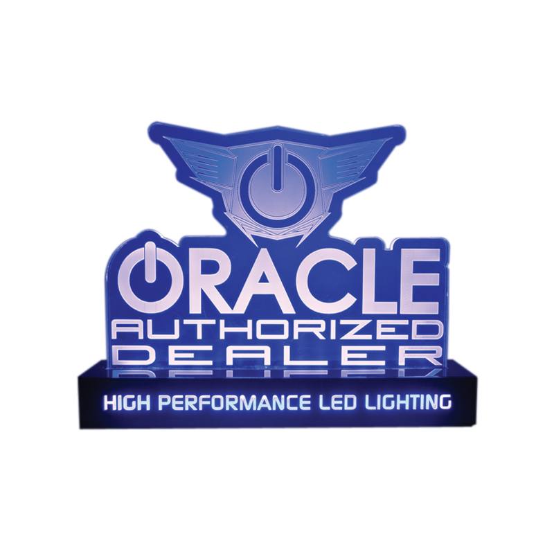 Oracle LED Authorized Dealer Display - Clear 8051-504