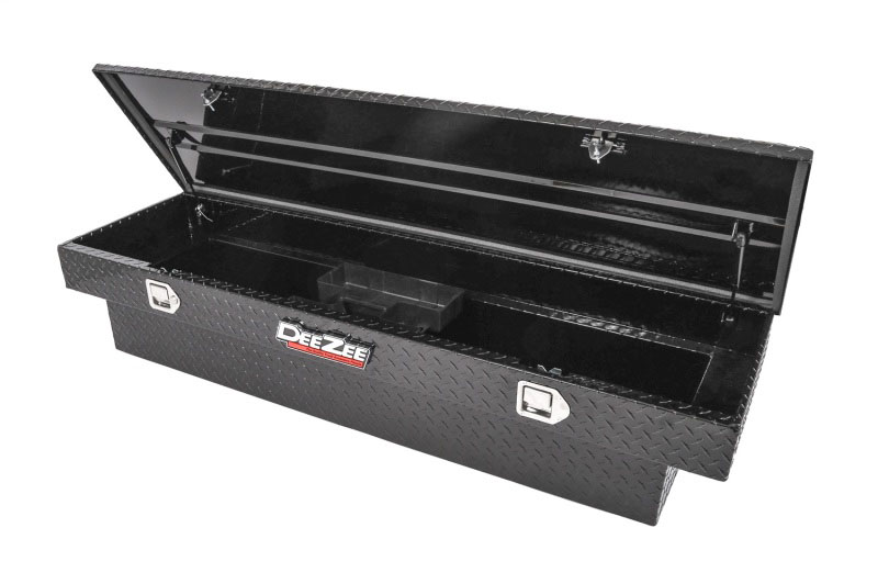 Deezee Universal Tool Box - Red Crossover - Single Lid Black BT Full Size dz8170b image 5