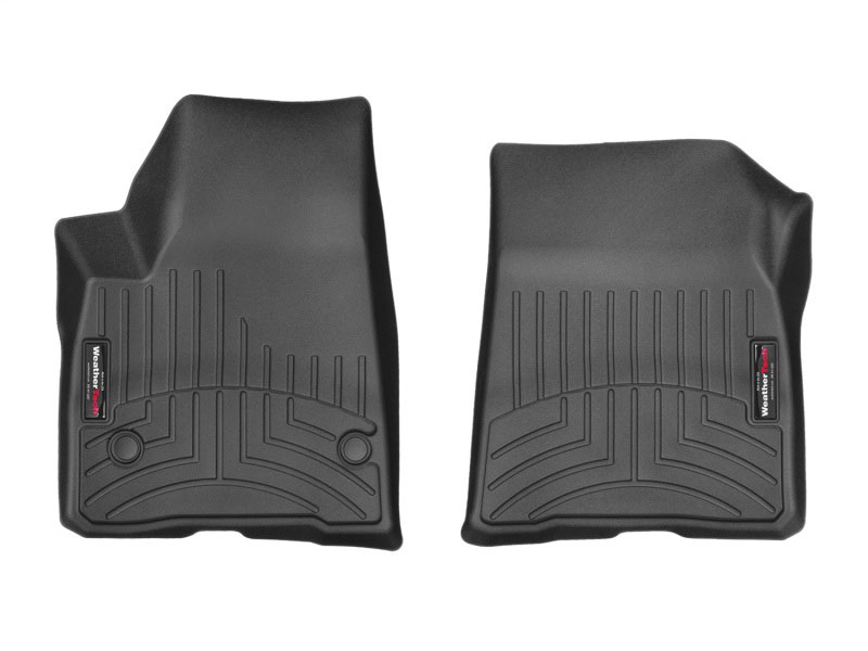 WeatherTech 2017+ GMC Acadia Front FloorLiners - Black 4410801 image 3