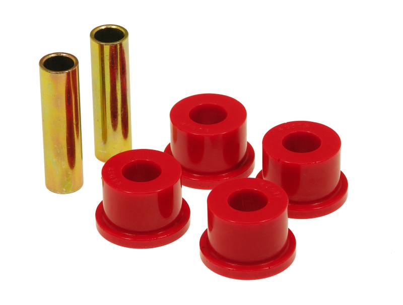 Prothane 84-99 Jeep Cherokee/Commander Spring & Shackle Bushings - Red 1-804