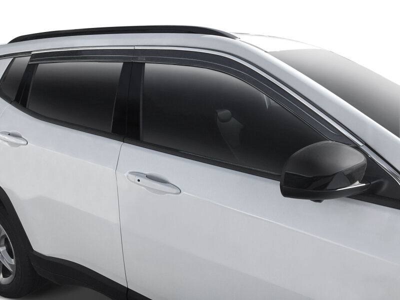 Husky Liners 14-24 Jeep Cherokee Ventvisor Low Profile (4pc) - Chrome 2884065