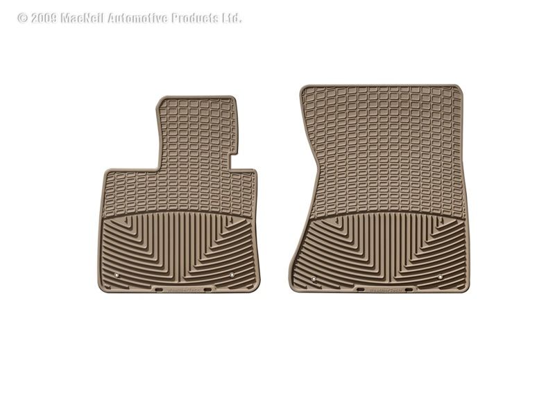 WeatherTech Front Rubber Mats BMW X5 - Tan (E70) W74TN