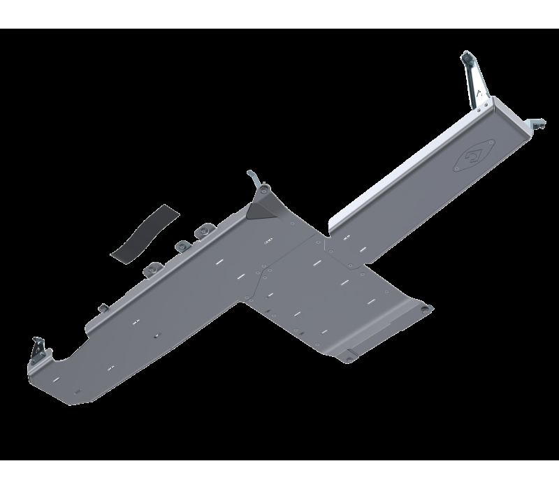 Artec Industries 18-25 Jeep Wrangler JL Sahara Full Bellypan w/ Oil Door - 4 Door 2.0L Aluminum jl4162