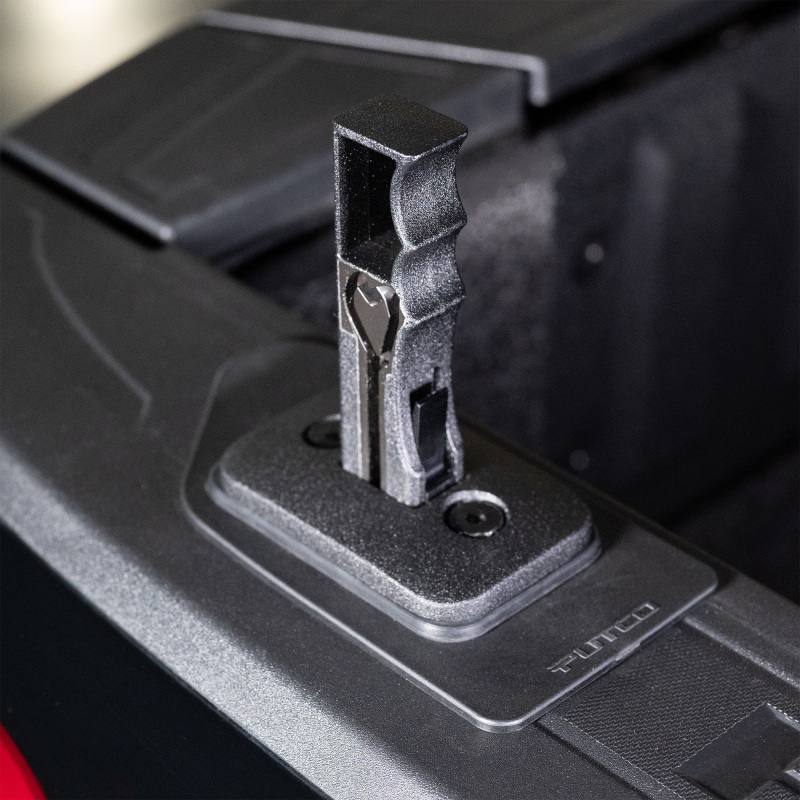 Putco 14-18 Chevrolet Silverado HD/GMC Sierra HD Push-Up Tie Handle (Passenger side rear) - Black 99919b image 9