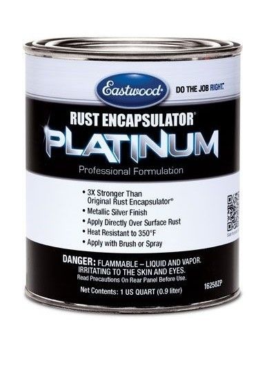 EASTWOOD Paint Rust Encapsulator Platinum Quart 16258zp
